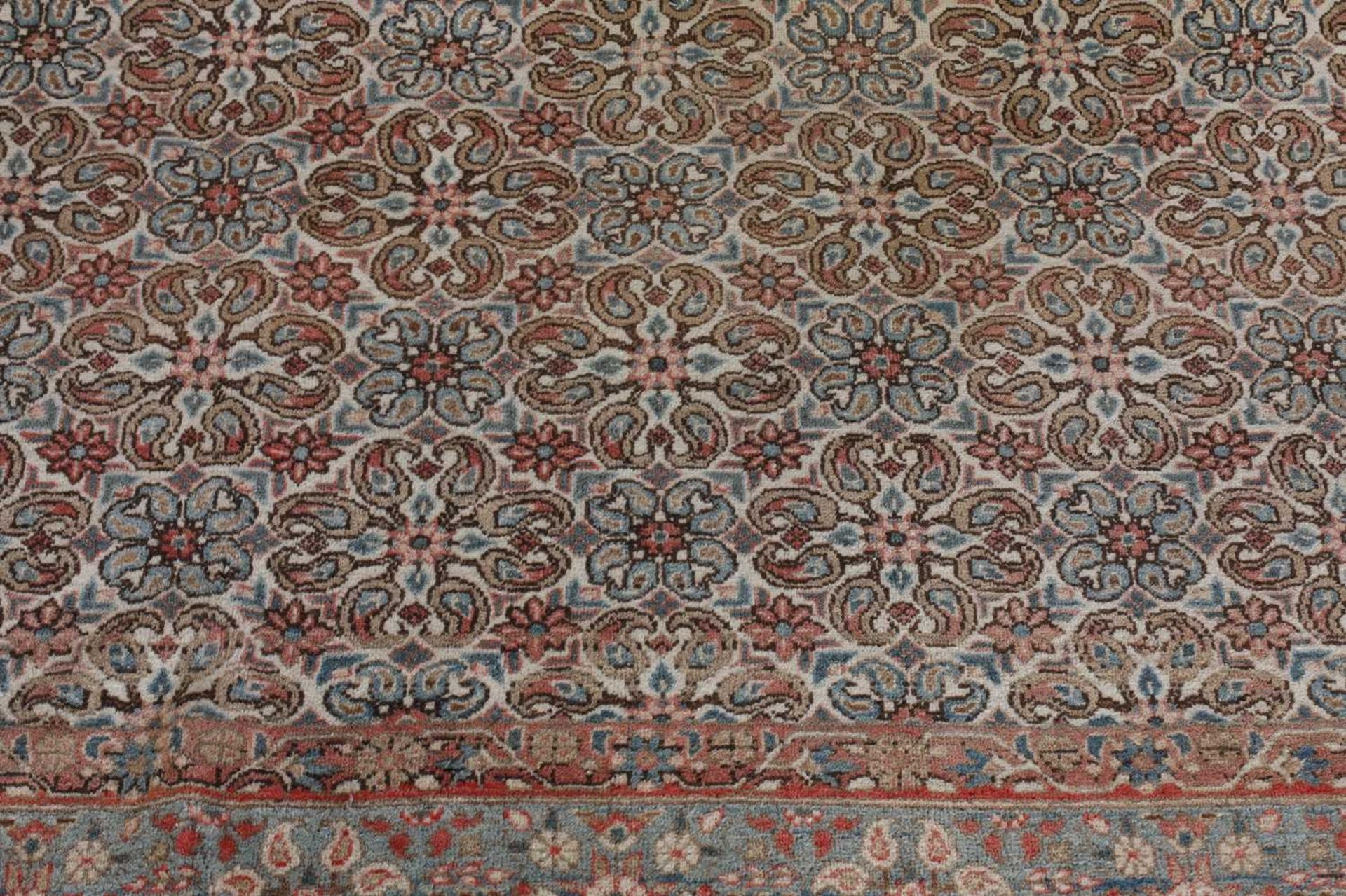 A Persian wool carpet, - Image 3 of 5