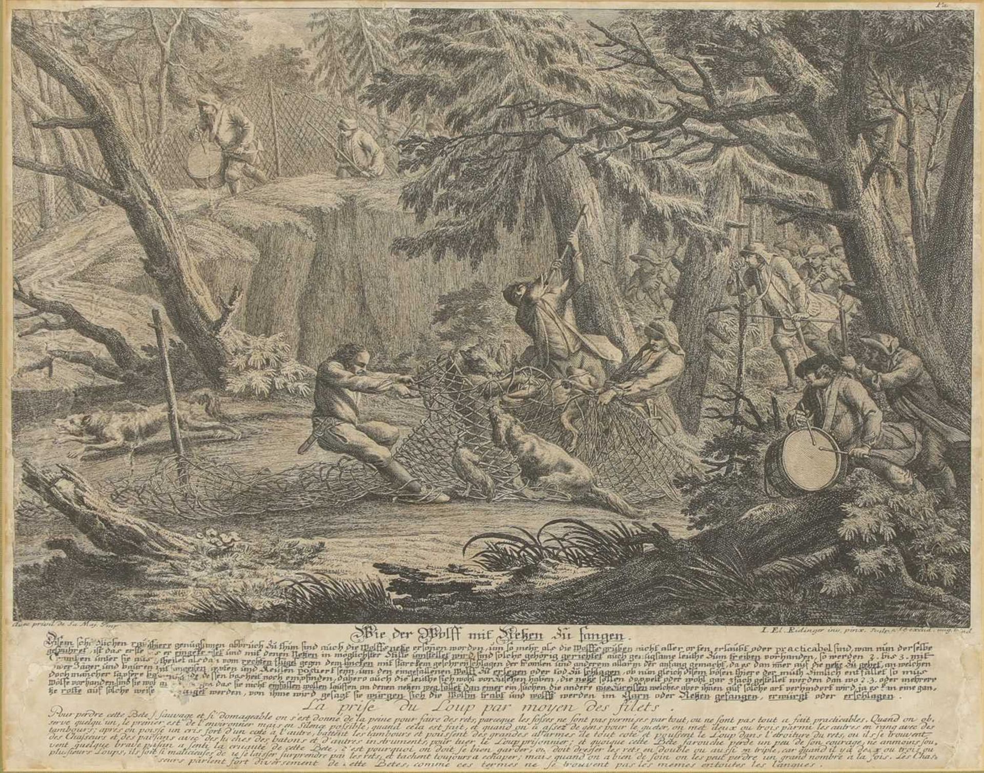 Johann Elias Ridinger (1698-1767) - Bild 3 aus 19
