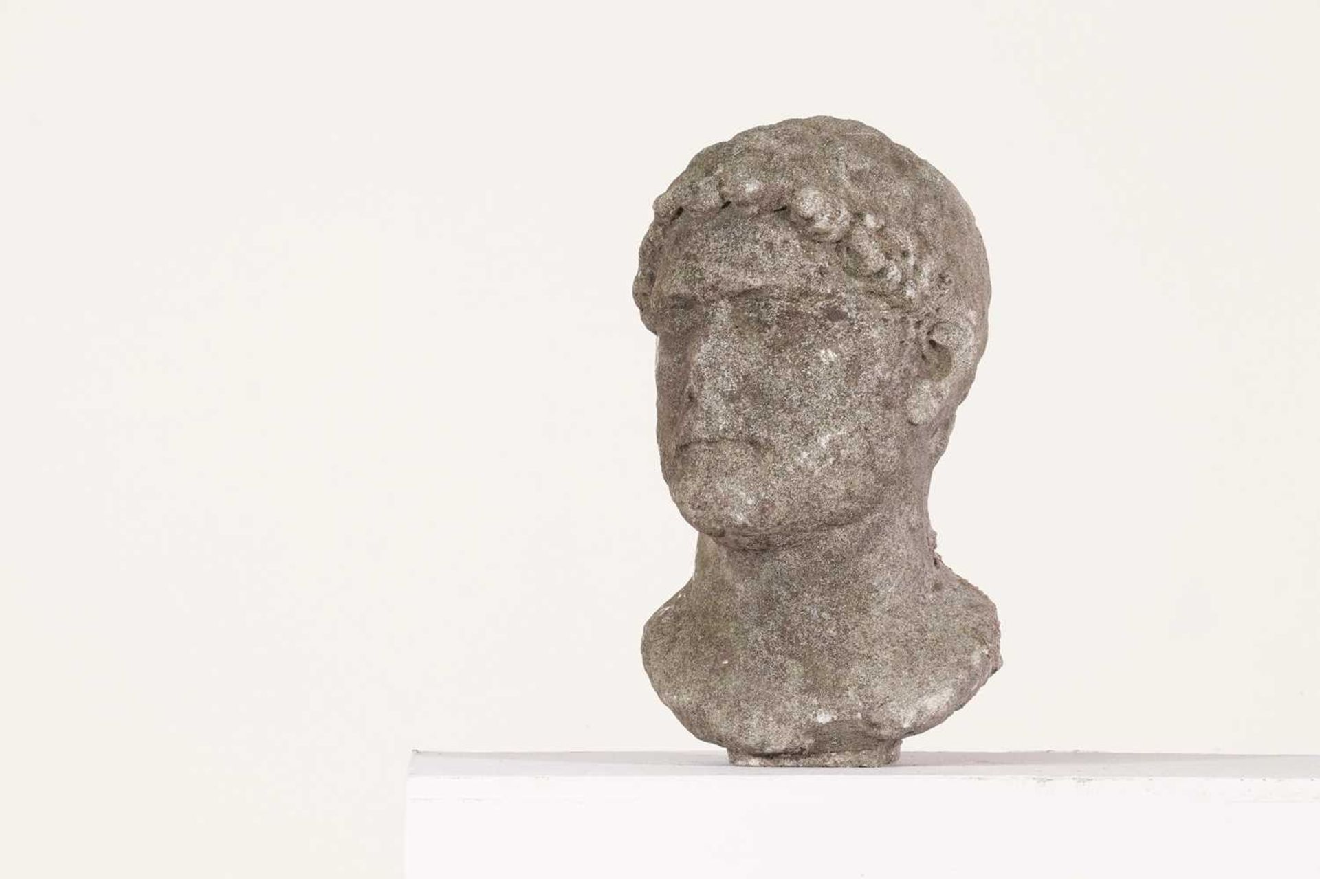 A composite stone bust after the antique, - Image 4 of 17