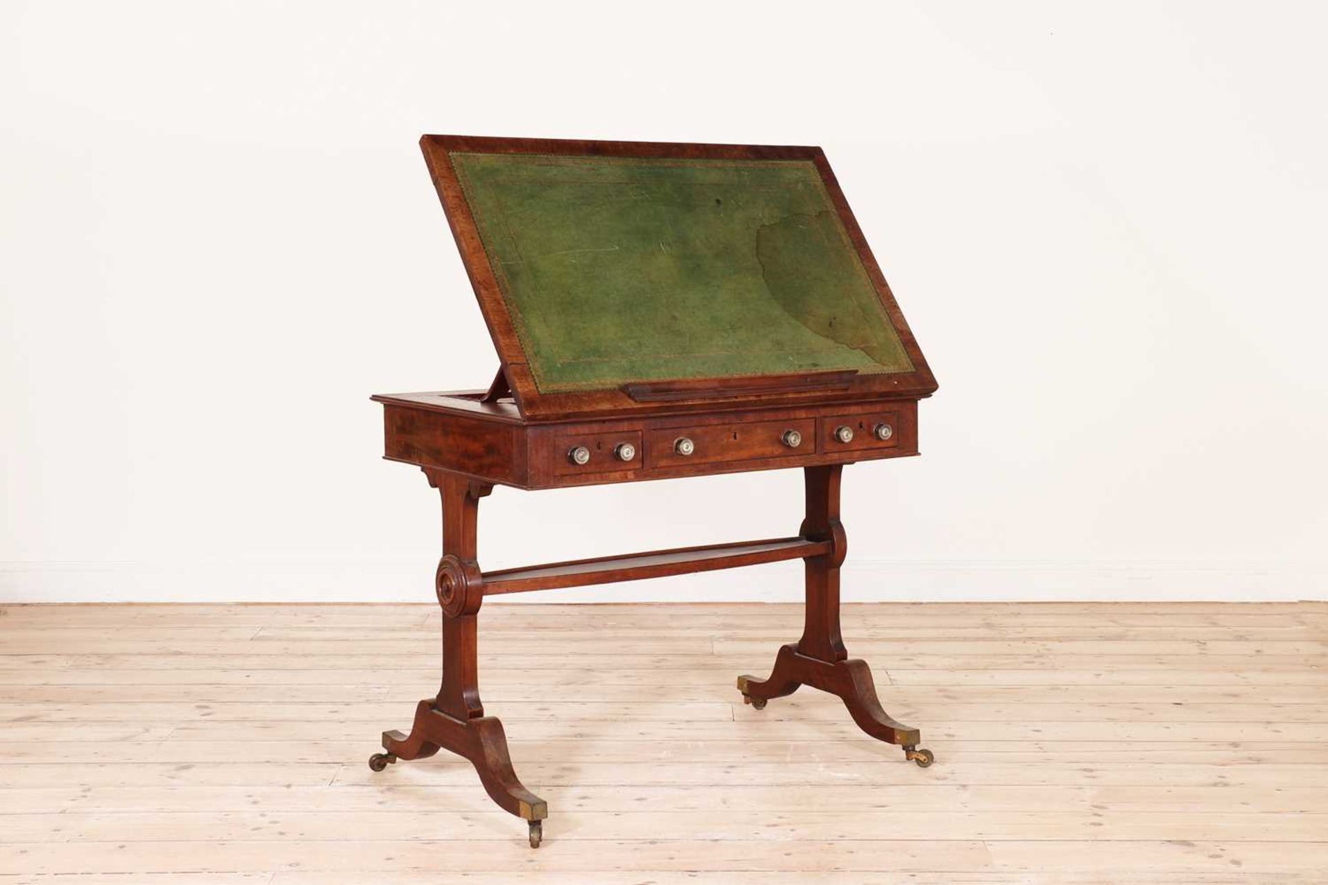 A Regency mahogany architect's table, - Image 3 of 6