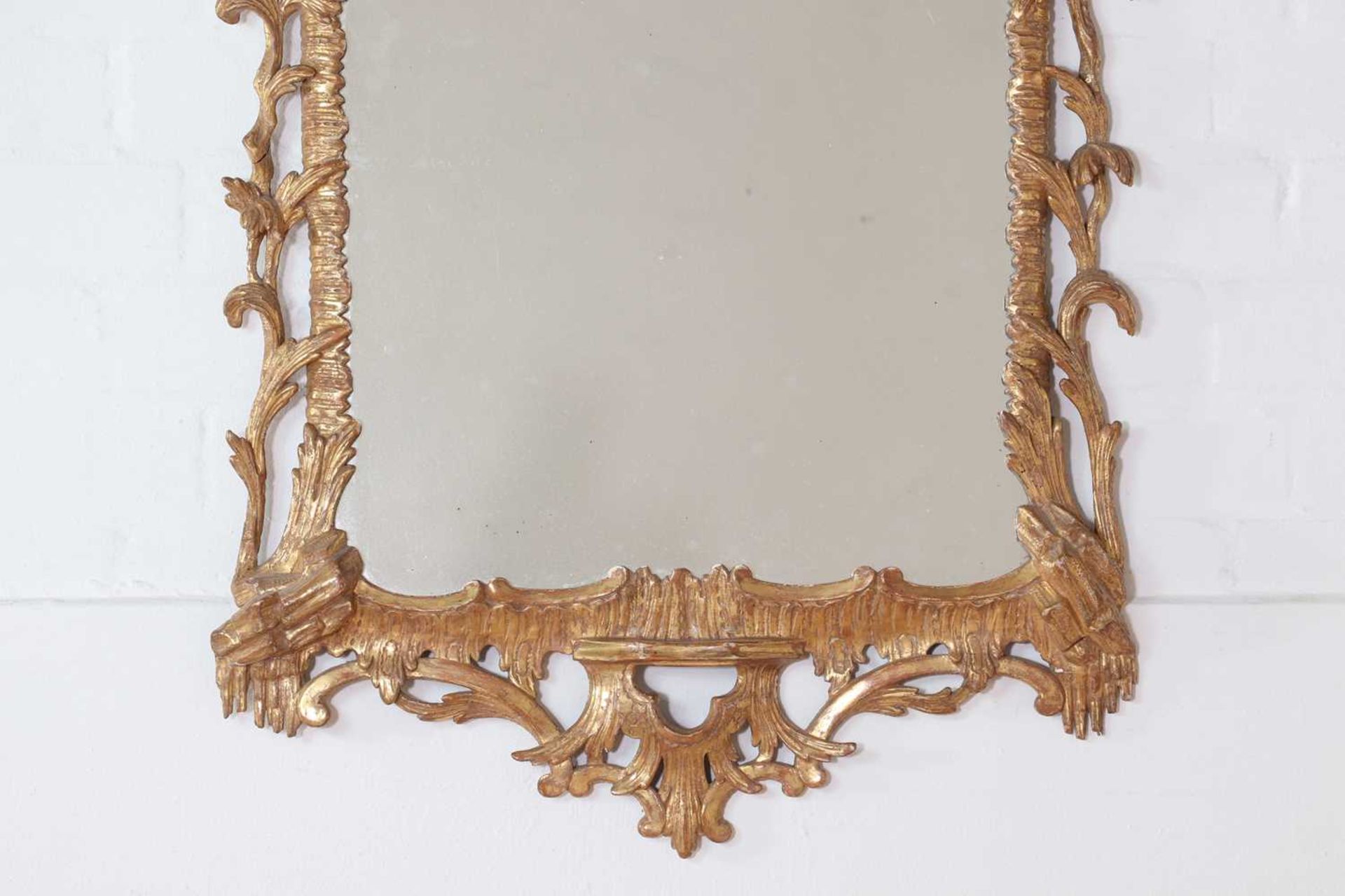 A giltwood pier mirror, - Image 3 of 30