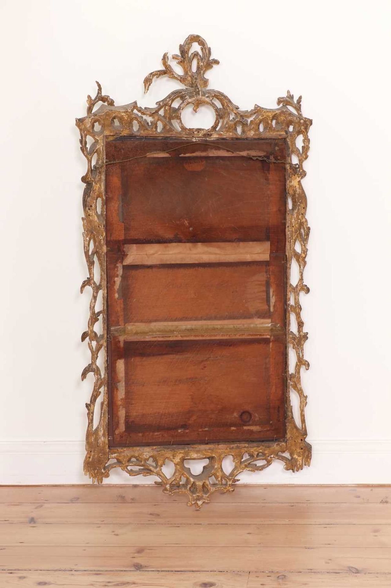 A giltwood pier mirror, - Image 5 of 30