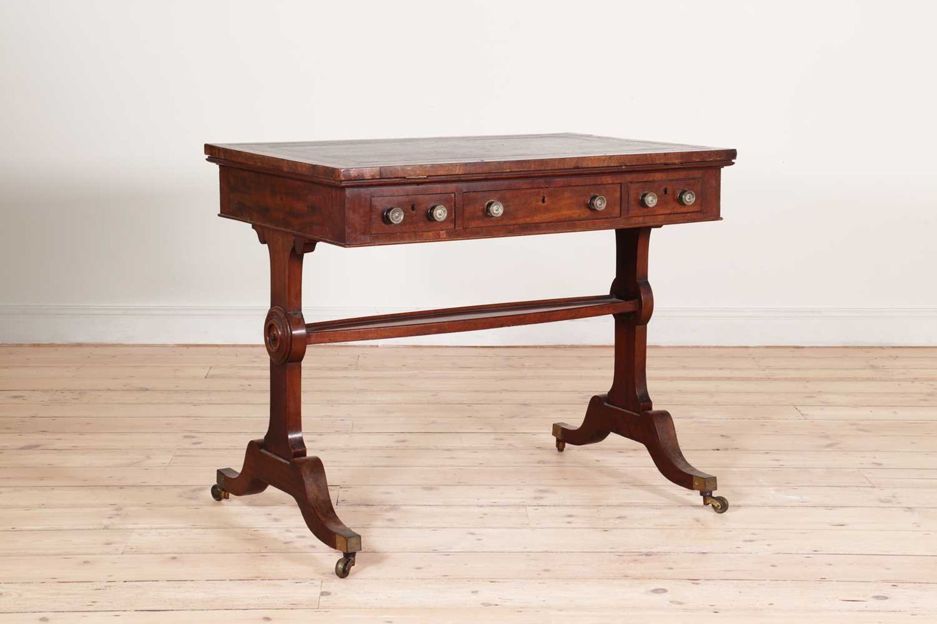 A Regency mahogany architect's table, - Image 5 of 6