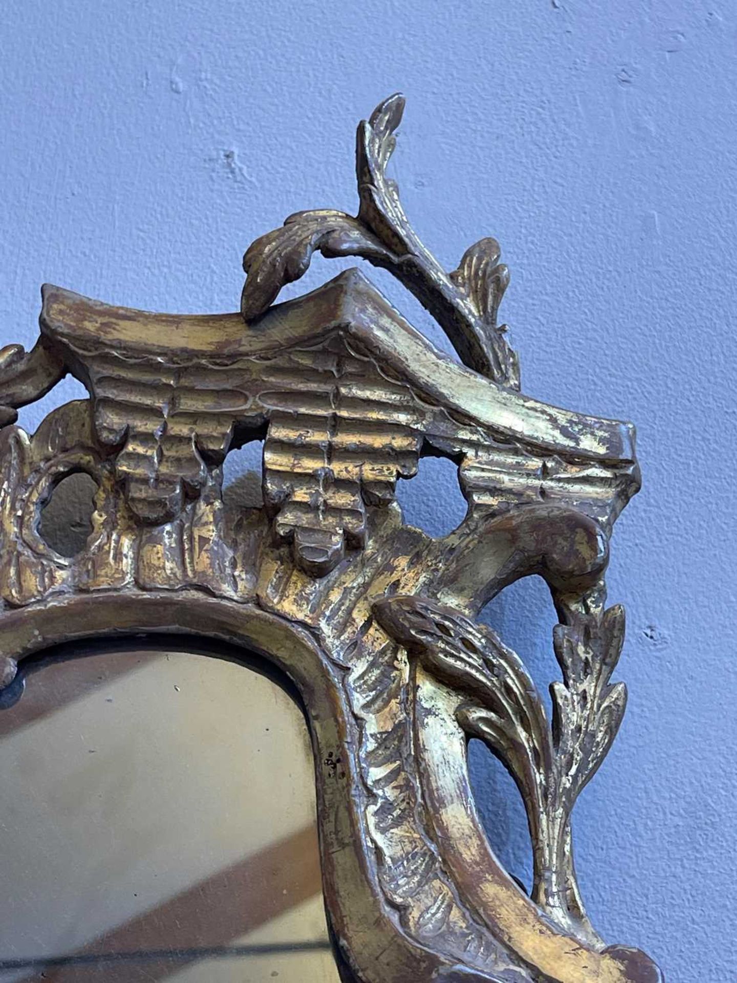 A giltwood pier mirror, - Image 19 of 30
