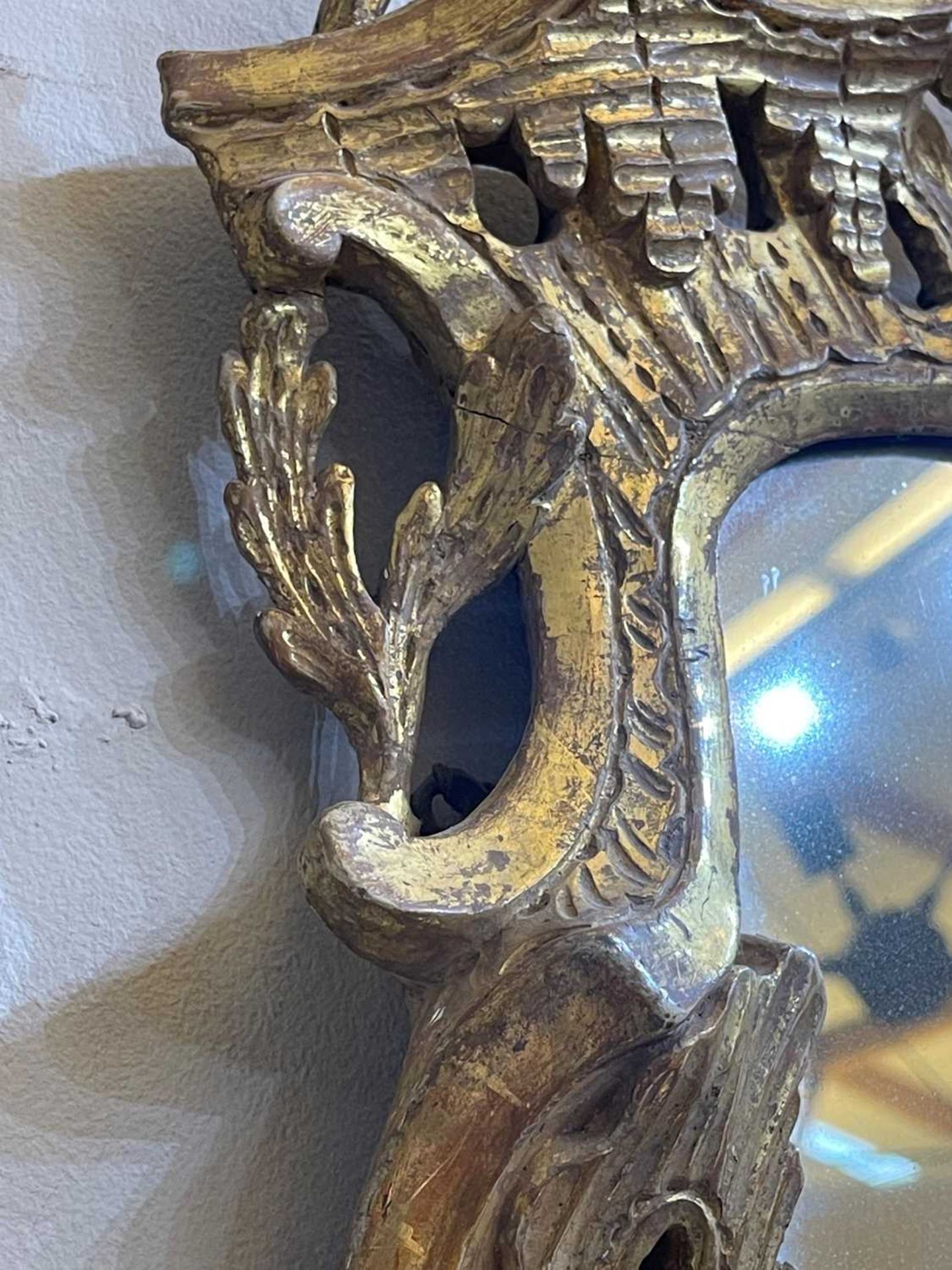 A giltwood pier mirror, - Image 29 of 30