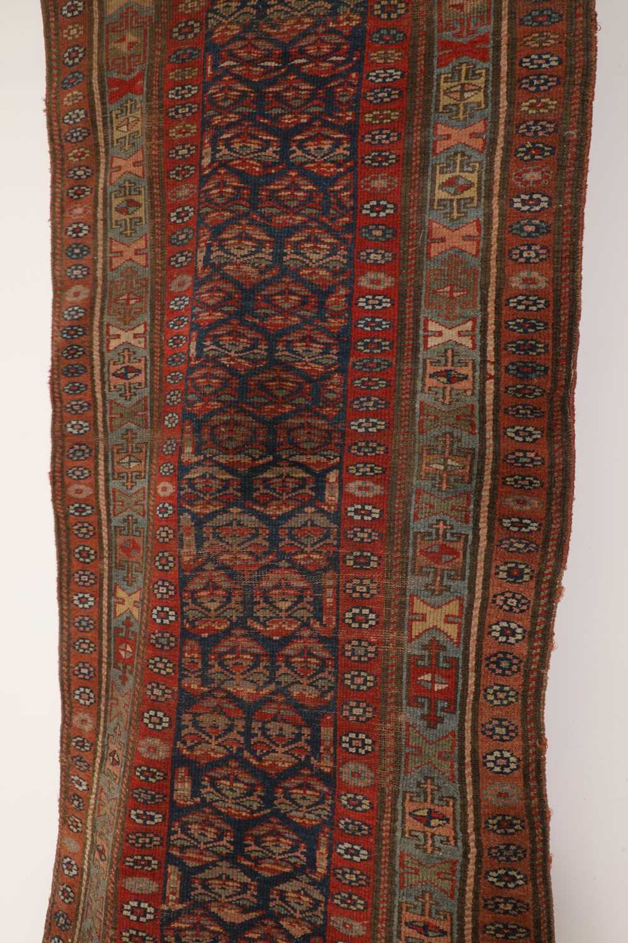 A Persian wool runner, - Image 3 of 4