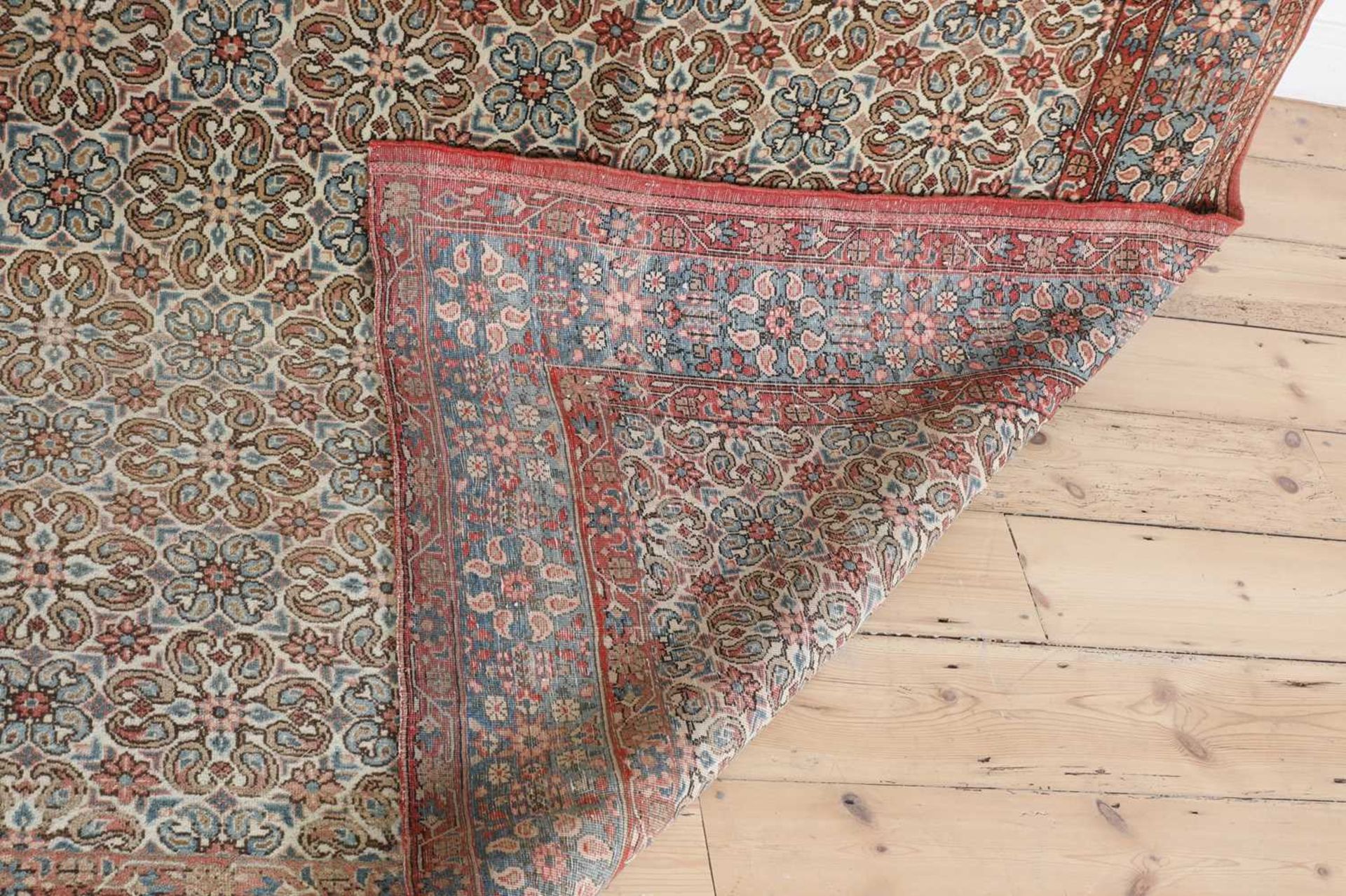 A Persian wool carpet, - Image 5 of 5