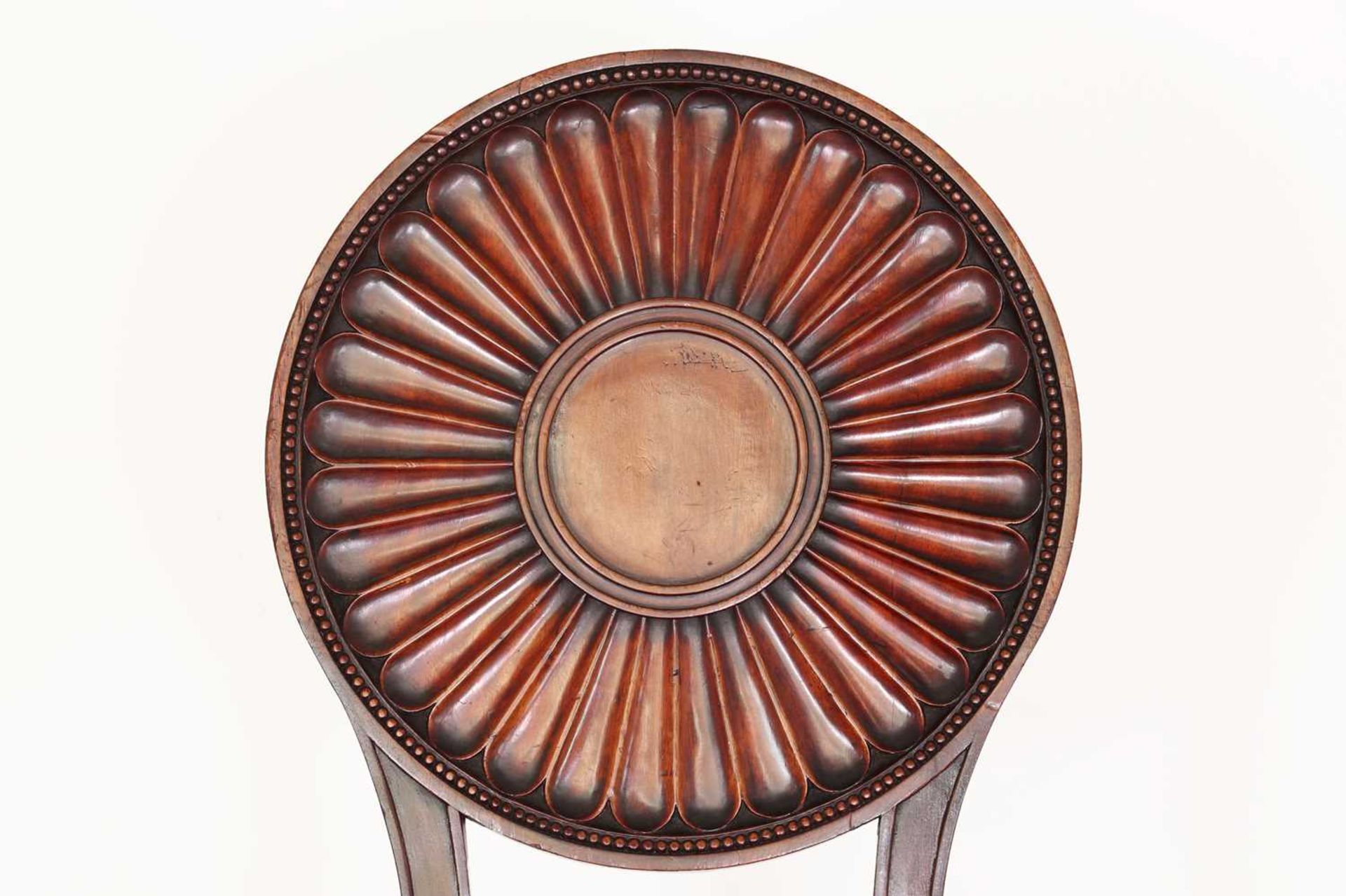 A George III mahogany hall chair by Thomas Chippendale, - Image 12 of 46