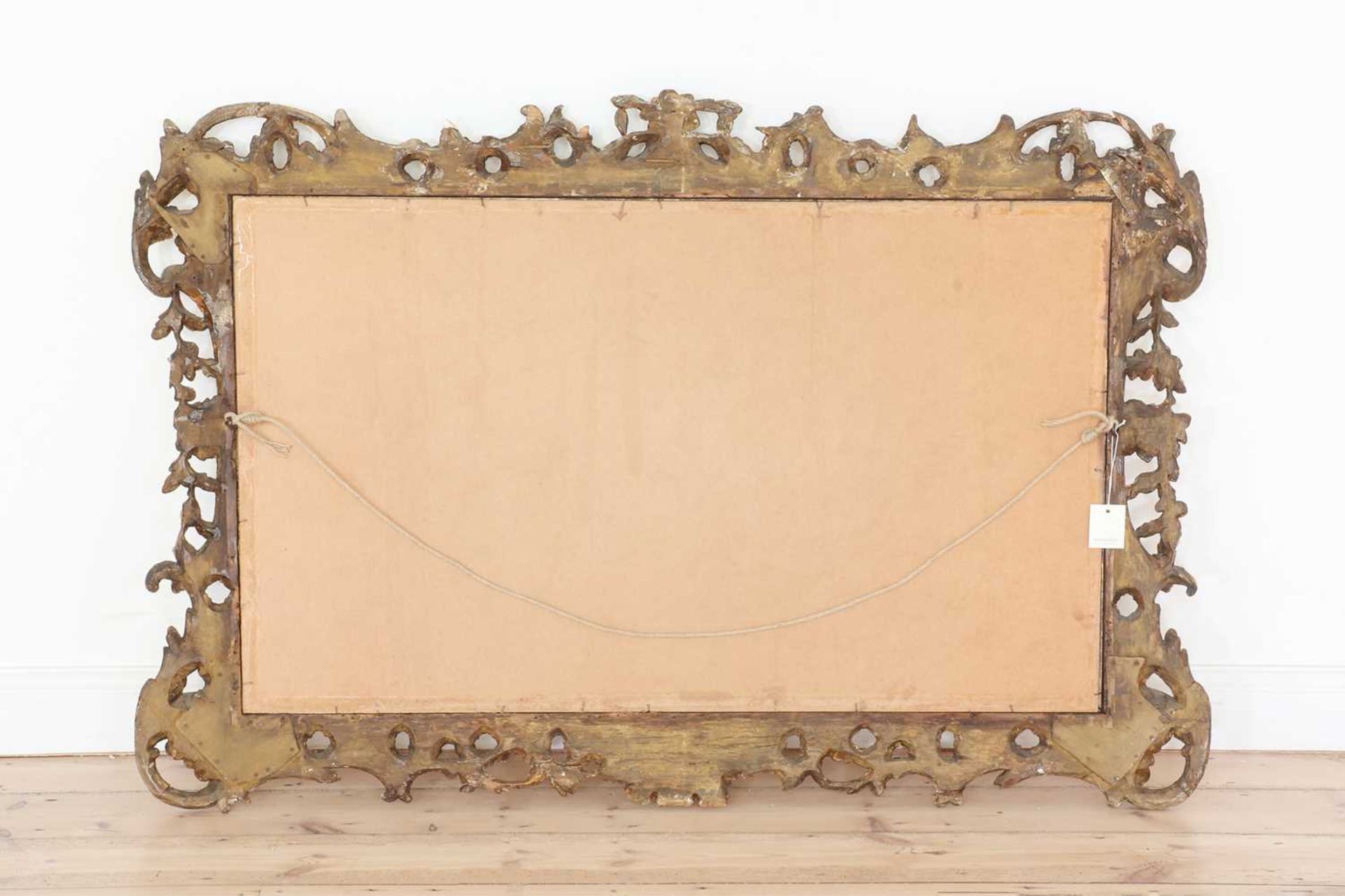 A late George II giltwood picture frame mirror, - Bild 4 aus 19