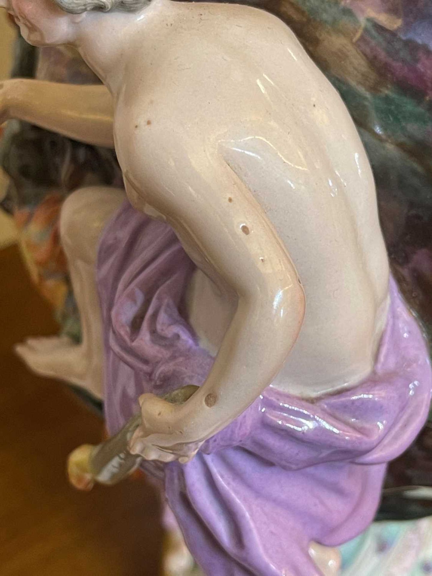 A Meissen porcelain ewer, emblematic of fire, - Bild 14 aus 28
