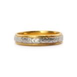 A 22ct gold wedding ring,