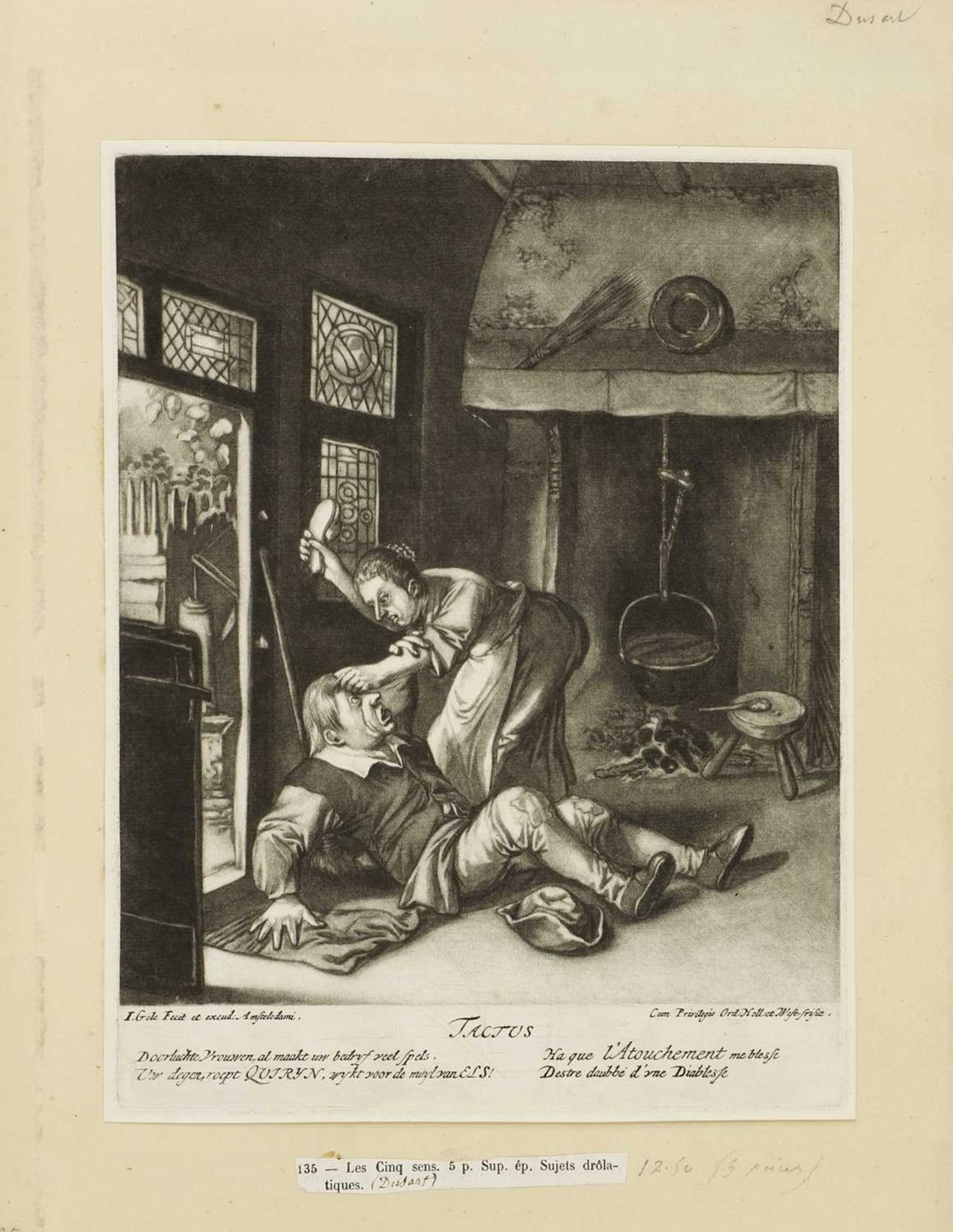 Jacob Gole, after Cornelis Dusart - Image 8 of 20