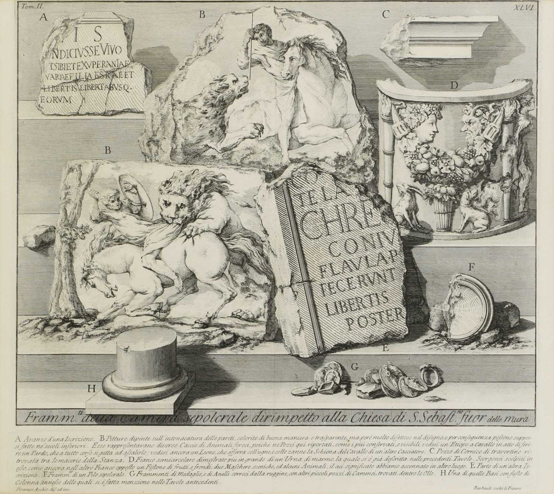 Giovanni Battista Piranesi (Italian, 1720-1778) - Image 5 of 23
