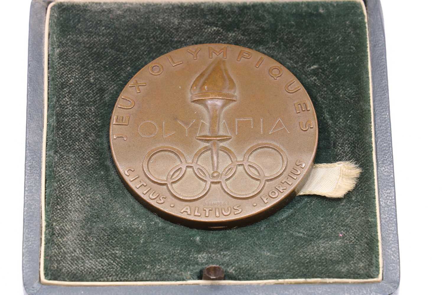 A 1956 Stockholm Equestrian Olympic bronze medal, - Image 7 of 8