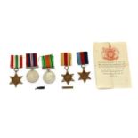 A WWII medal group,