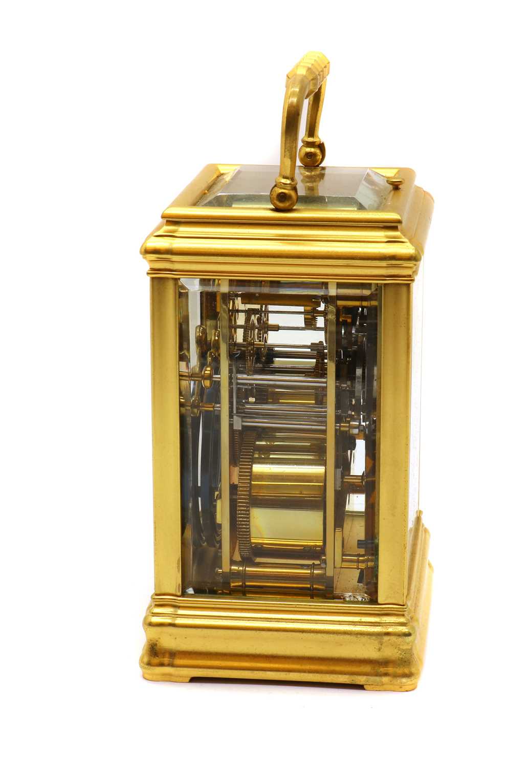 A gilt-brass Grand Sonnerie carriage clock - Image 2 of 9