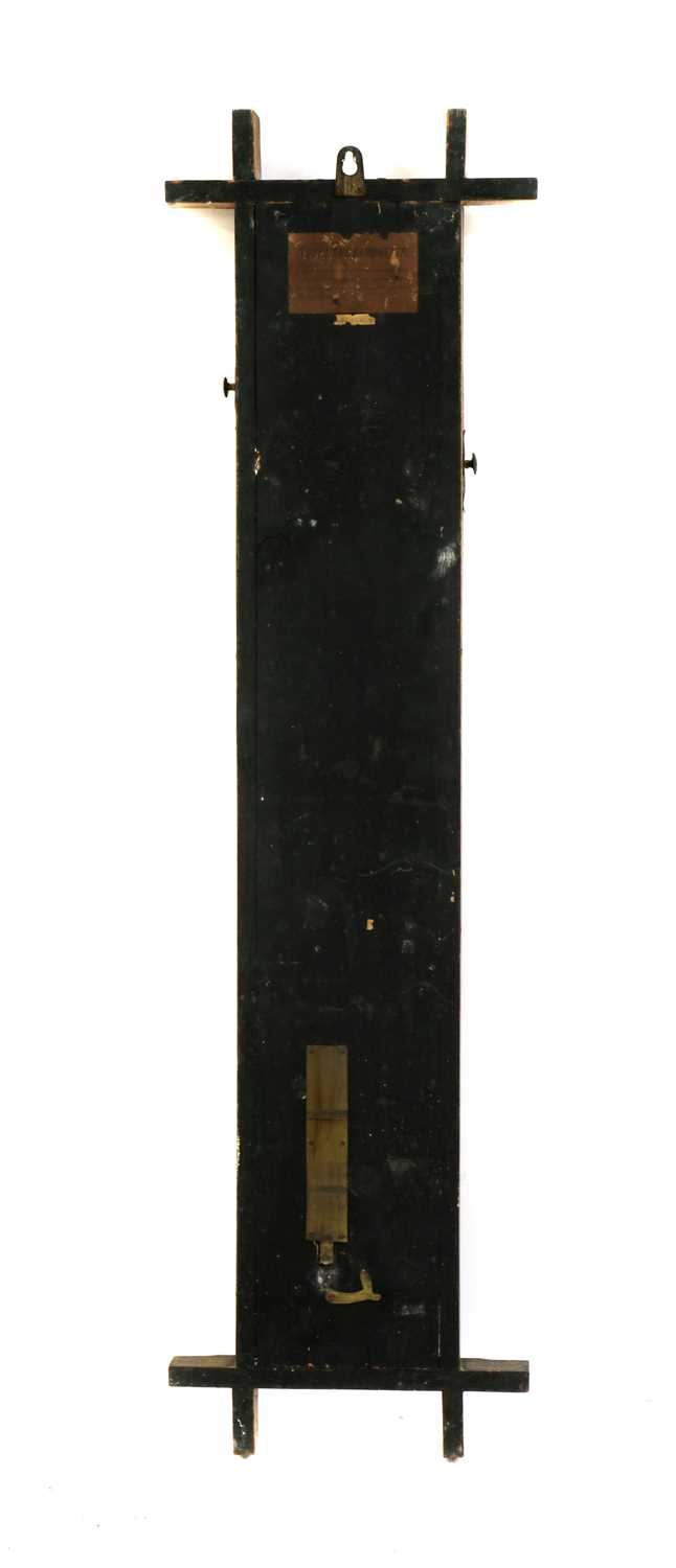 An Admiral Fizeroy Gothic Revival barometer, - Image 2 of 2