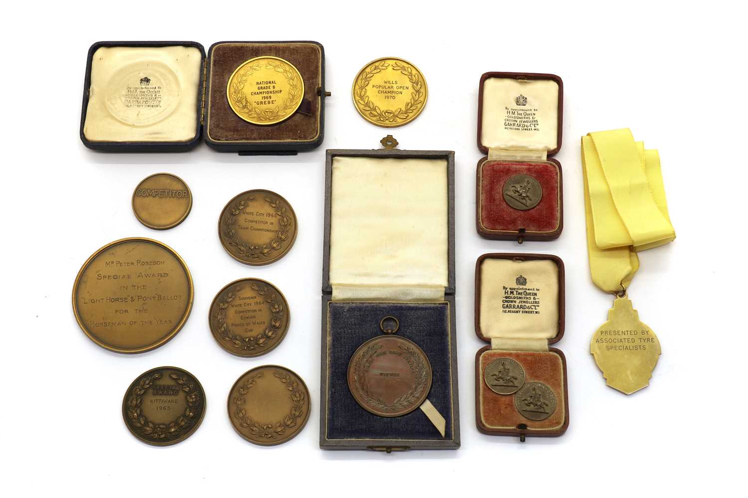 A collection of British equestrian medals, - Image 2 of 2