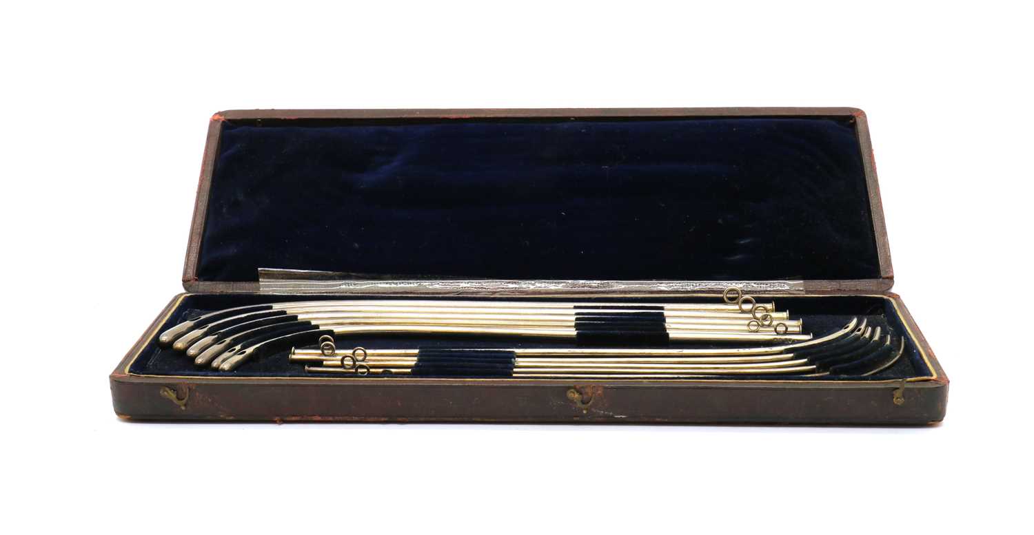 A pair of Victorian silver catheters, - Image 3 of 3