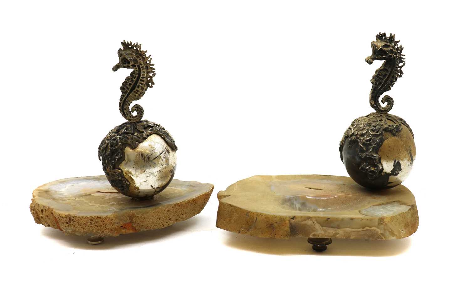 A pair of silver plated trophies - Image 2 of 3