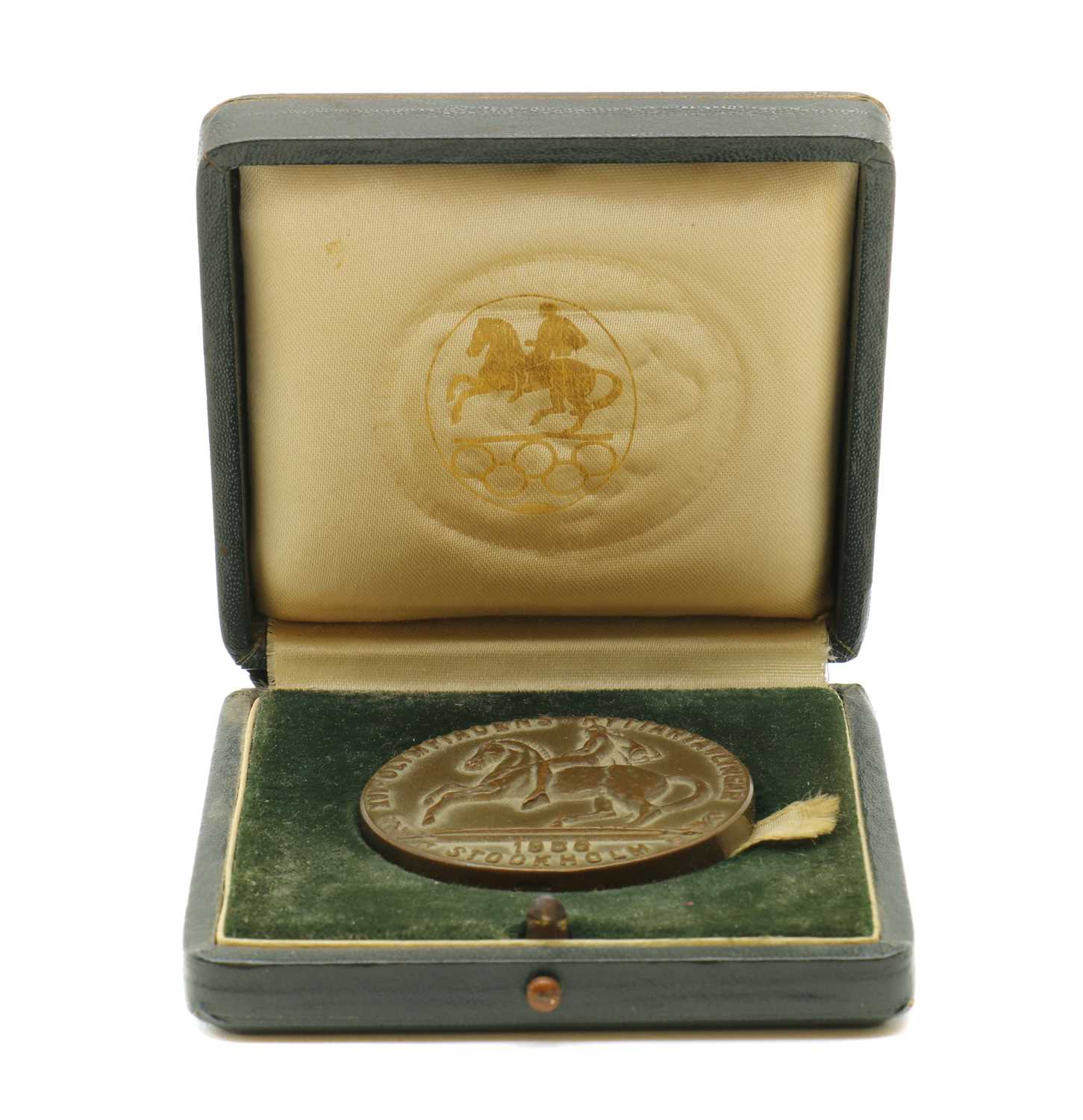 A 1956 Stockholm Equestrian Olympic bronze medal, - Image 8 of 8