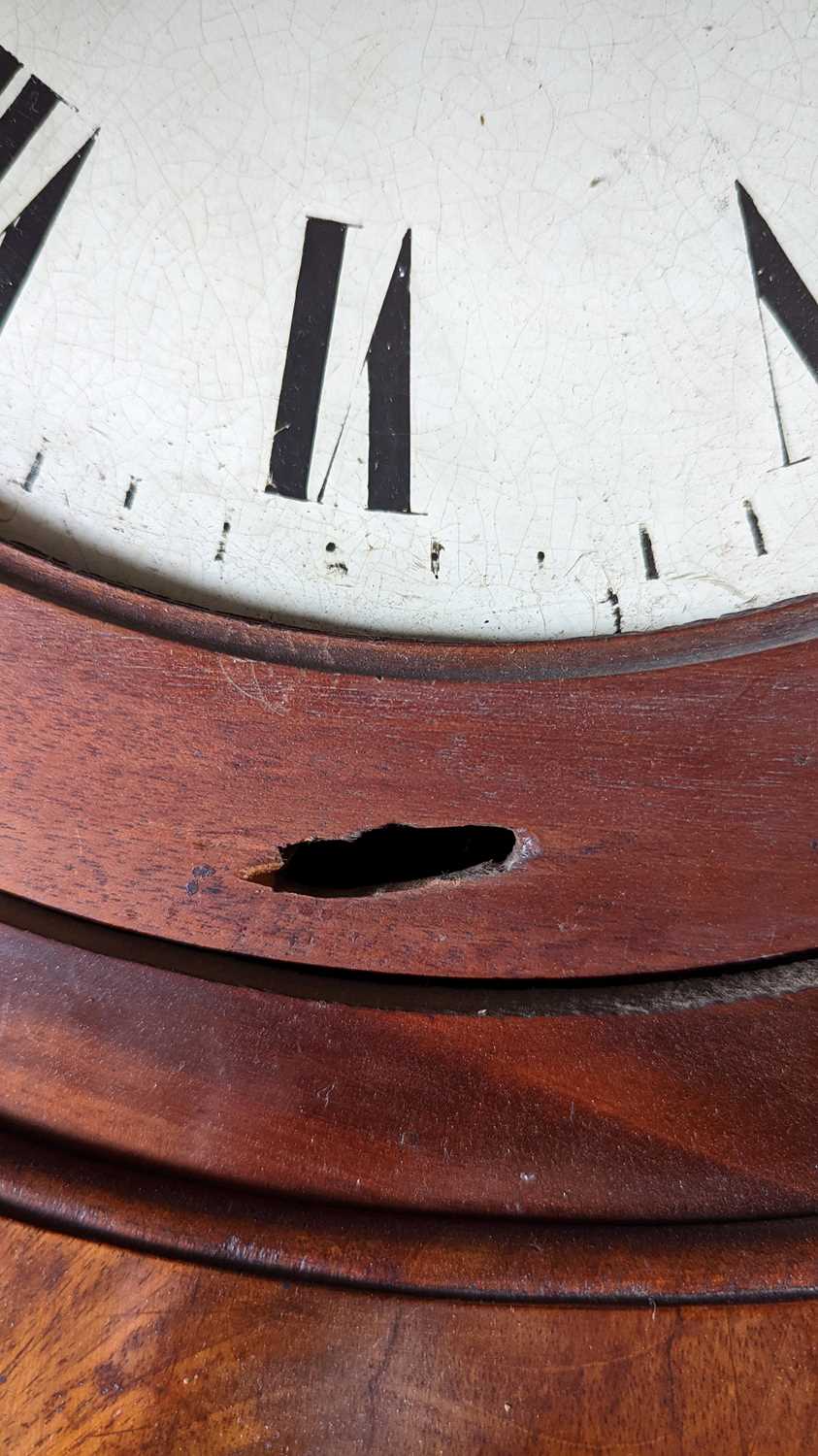 A mahogany cased wall clock - Image 13 of 13