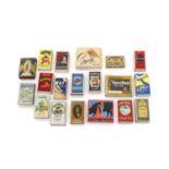 A collection of cigarette packets