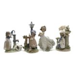 A Lladro porcelain 'Summer Farm' figure