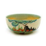 A Clarice Cliff 'Tralee' fruit bowl,