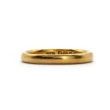 A 22ct gold wedding ring,