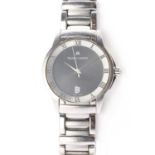 A stainless steel Maurice Lacroix 'Miros' quartz bracelet watch,