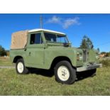 A 1963 Land Rover 88 Series IIa as used in the film 'Peter Rabbit 2',