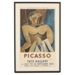 An Arts Council Picasso exhibition poster,