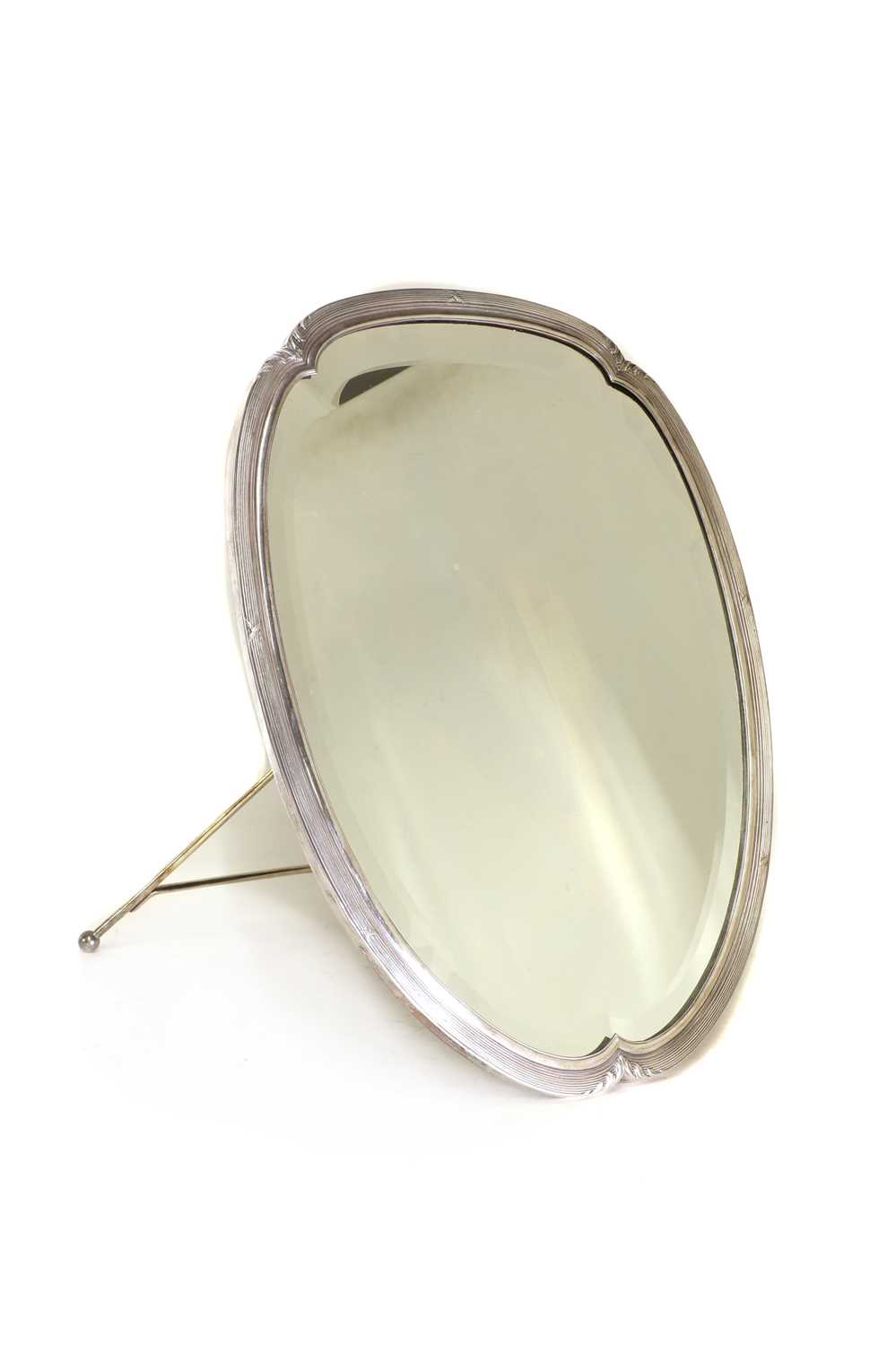 A WMF silver-plated dressing table mirror,