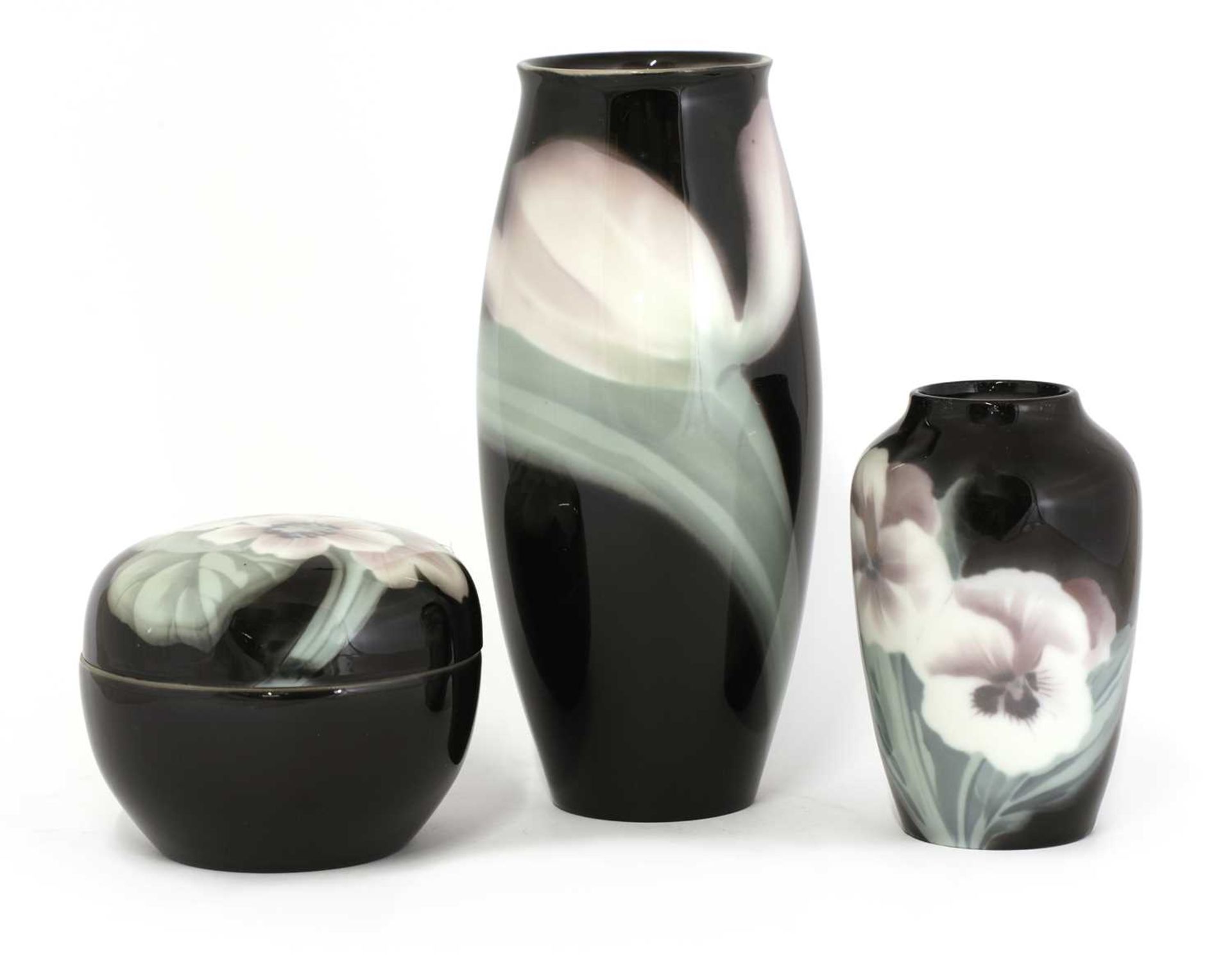 Three Rörstrand porcelain items,