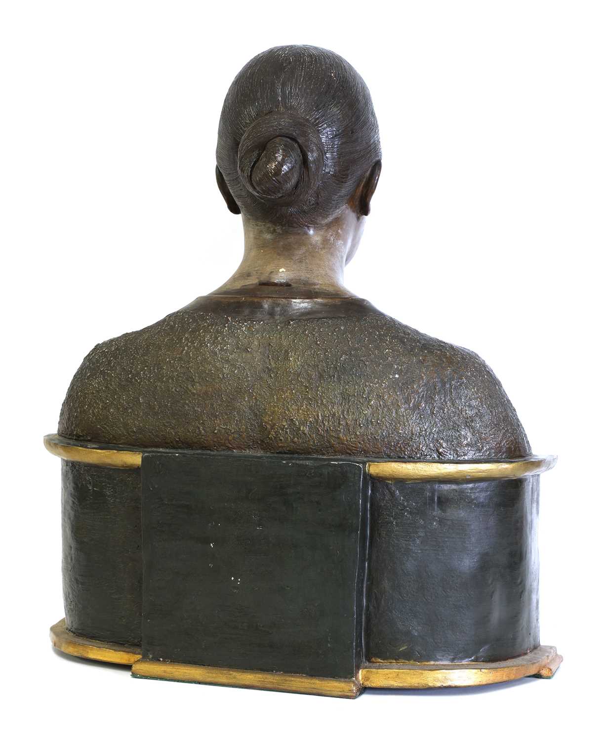 A Goldscheider terracotta bust, - Image 5 of 7