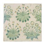 A Morris & Co. 'Daisy' tile,