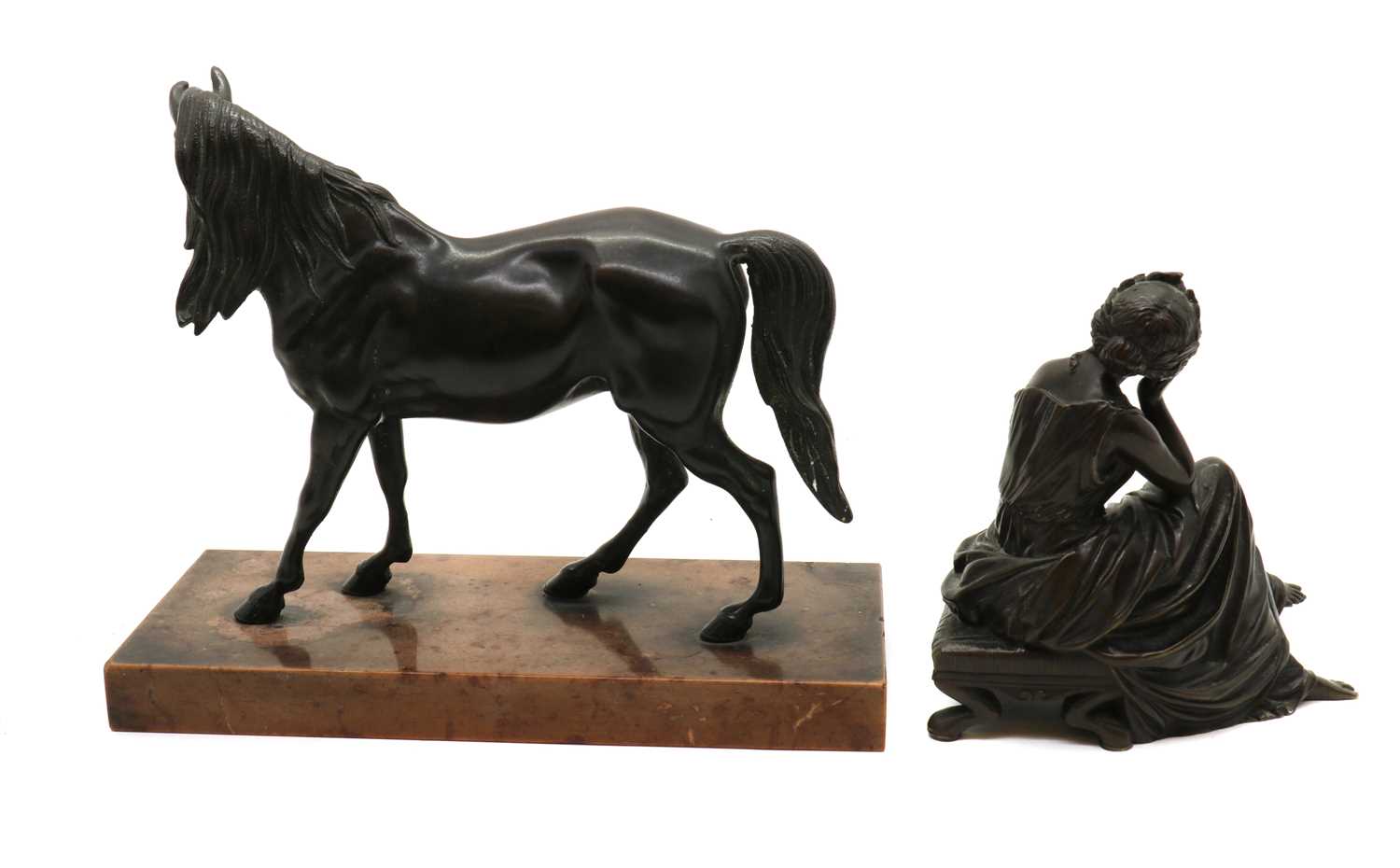 A bronze of a horse - Image 2 of 22