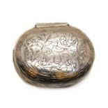 A late Charles II silver spice box,