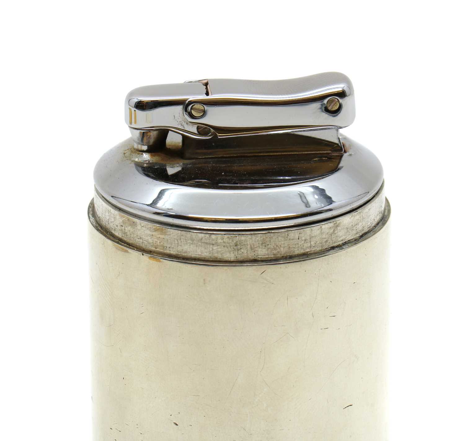 An Hermès silver and gold plated novelty table lighter, - Image 4 of 9