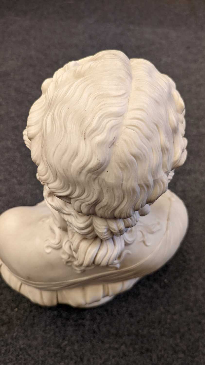 A Copeland Parian ware bust, - Image 7 of 13