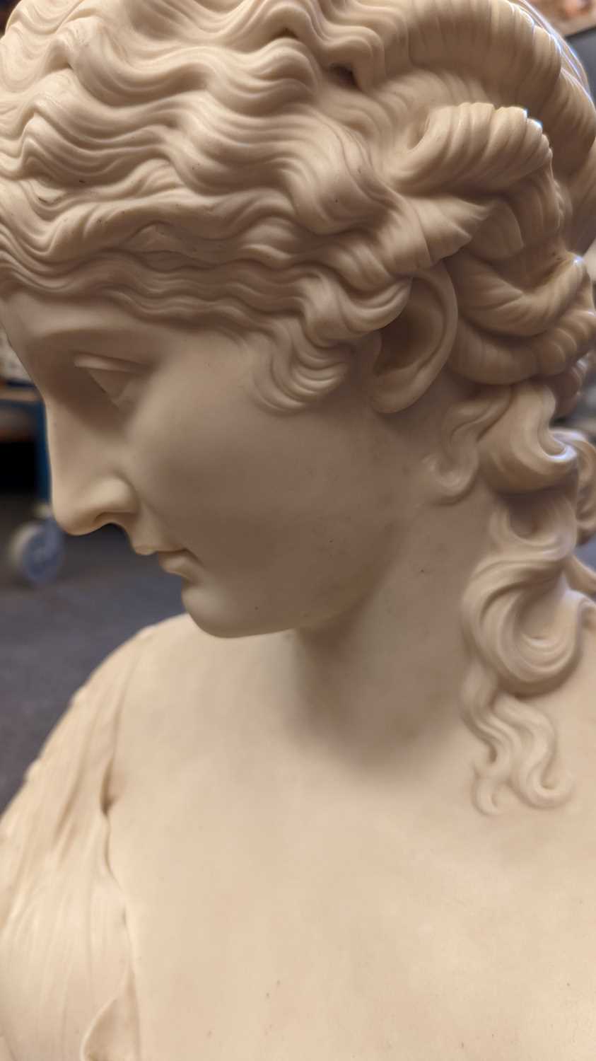 A Copeland Parian ware bust, - Image 6 of 13