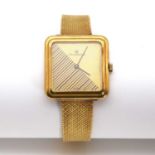 A gentlemen's 18ct gold Collingwood mechanical strap watch, c.1970,