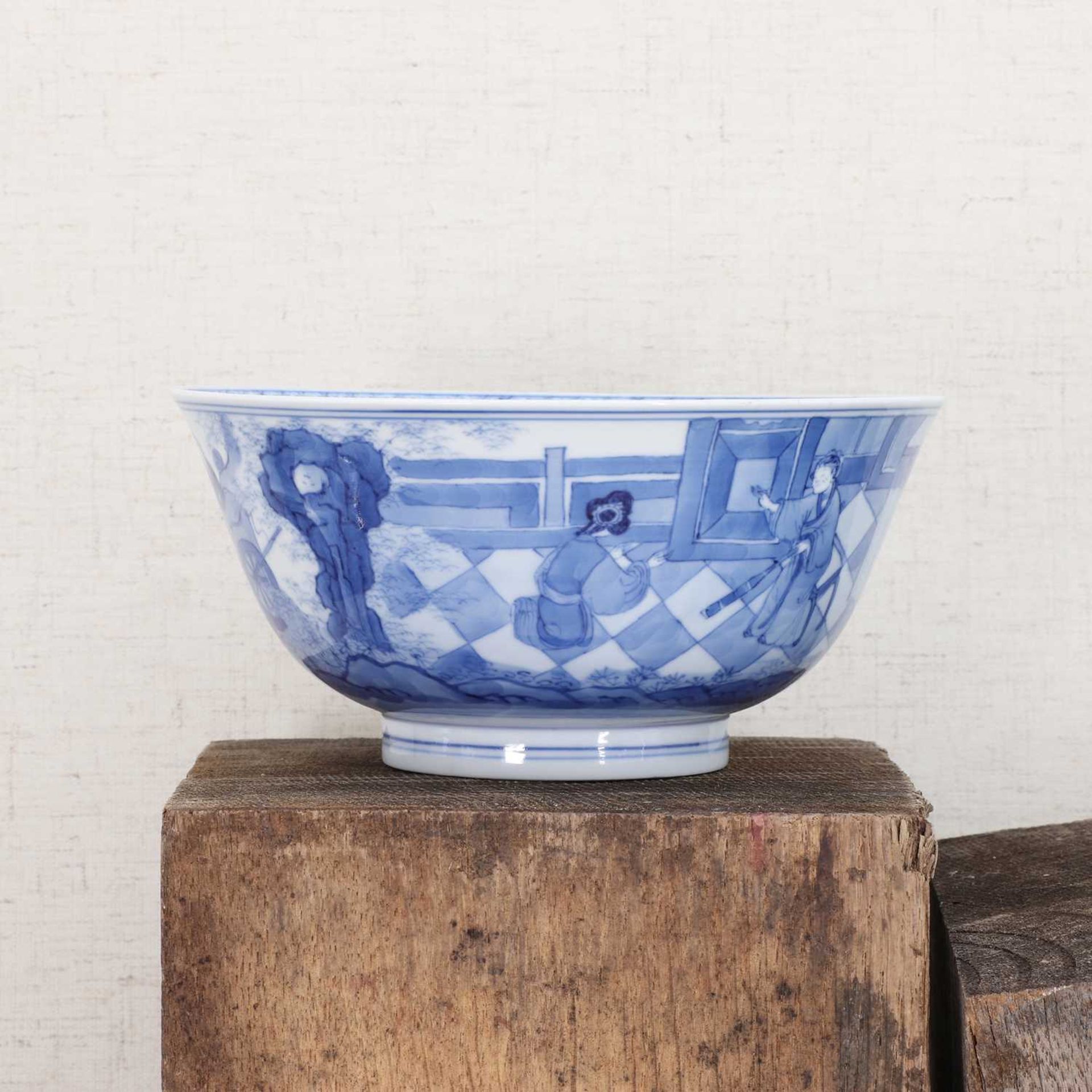 A Chinese blue and white bowl, - Image 4 of 6