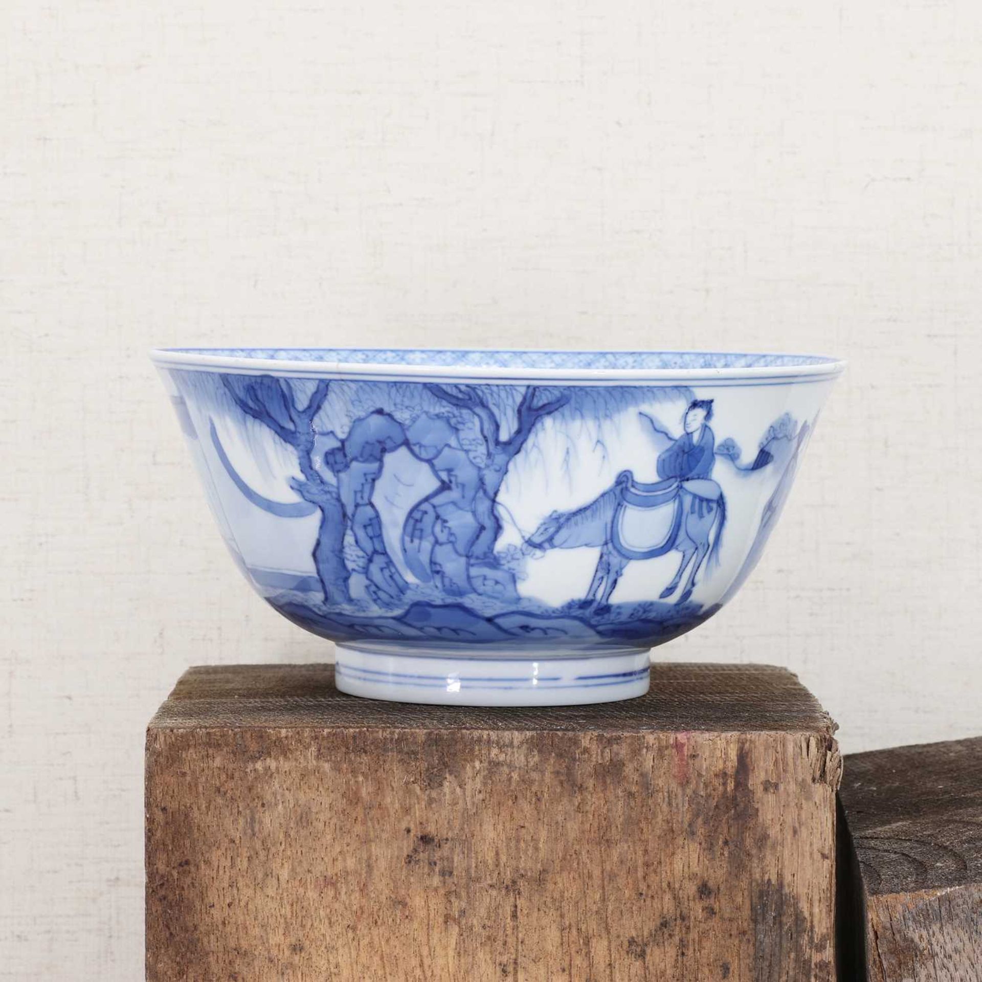 A Chinese blue and white bowl, - Image 2 of 6