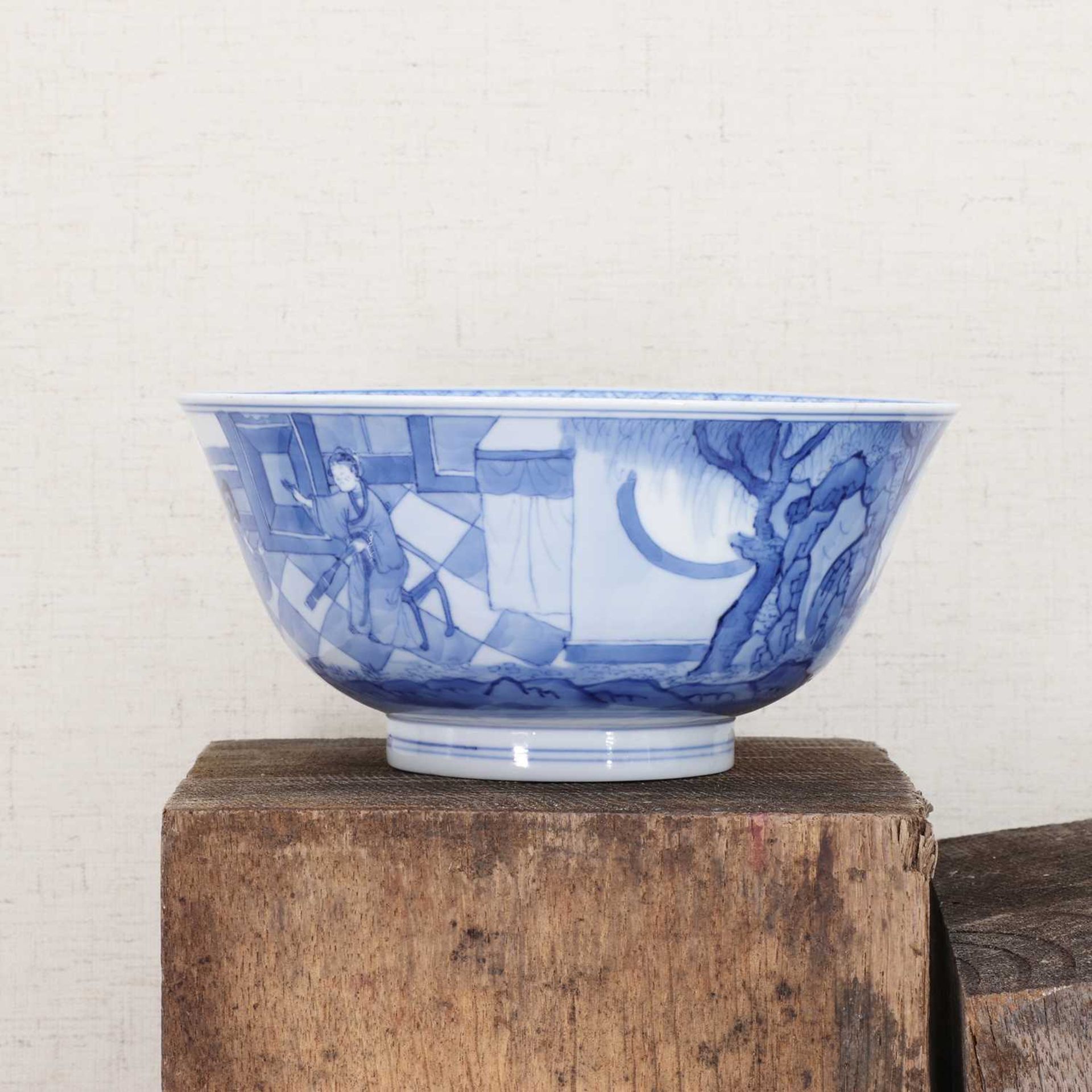 A Chinese blue and white bowl, - Image 3 of 6