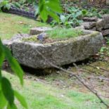 A Cotswold stone trough