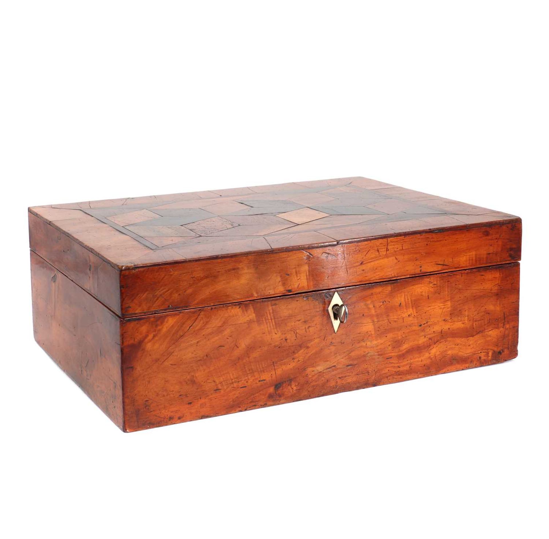 A specimen wood sewing box, - Image 3 of 11
