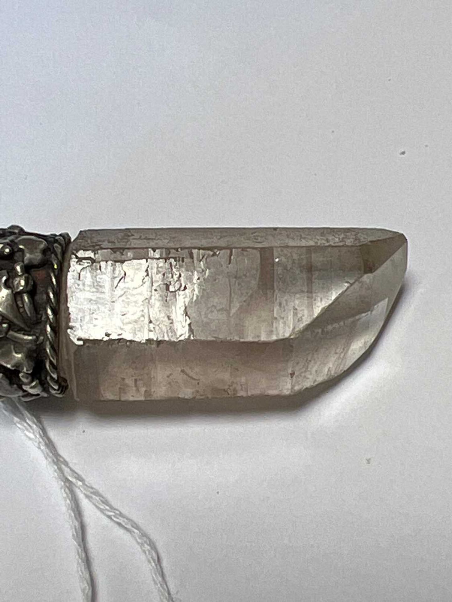 A rock crystal finger or 'charivari', - Image 7 of 12
