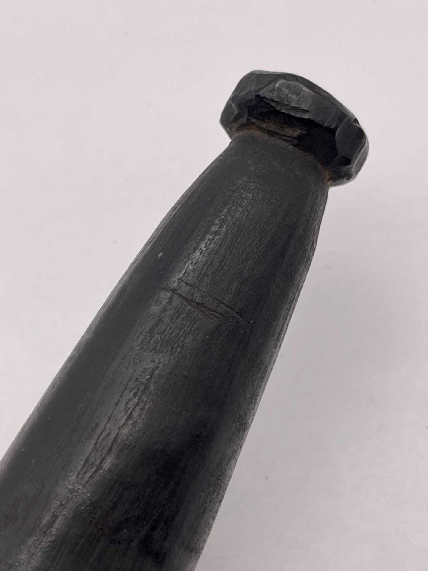 A carved hardwood chief's 'Icula Ni Bakola' cannibal fork, - Image 9 of 11
